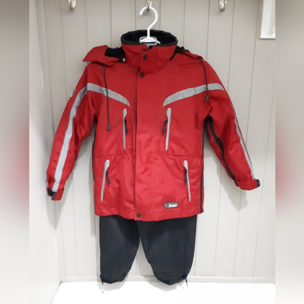 Youth Wetskins coat and splash pants